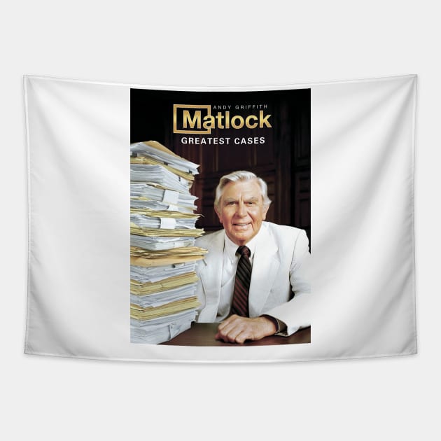 Andy Actor Griffith Ben TV Matlock Greatest Tapestry by davidhedrick