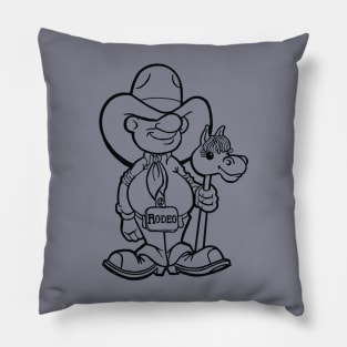 Good guy cowboy Pillow