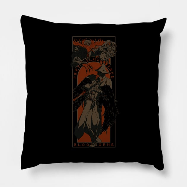 Pley Slaughtered Pillow by gl1tch