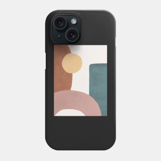 Abstract Painted Shapes 1 Phone Case