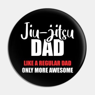 Jiu-jitsu dad, Gift for BJJ dad, Jiu Jitsu father Pin