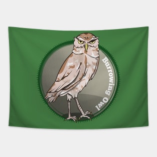 Burrowing Owl Tapestry
