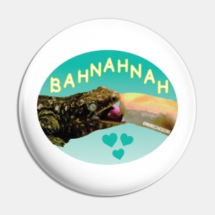 Muriel Loves Bahnahnah (mint color) Pin