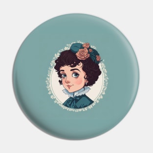 Jane Austen fan club Pin