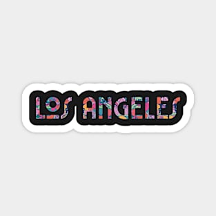 Los Angeles Floral - Dark Magnet