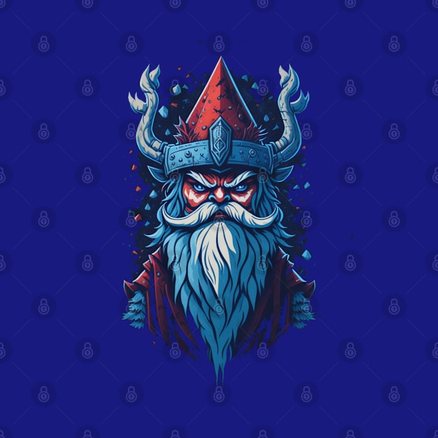 Evil Viking Santa Claus by jc007