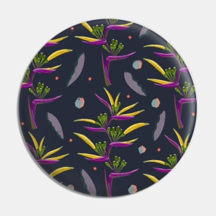 tropical flowers Pin