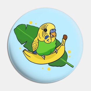 cute banana budgie Pin