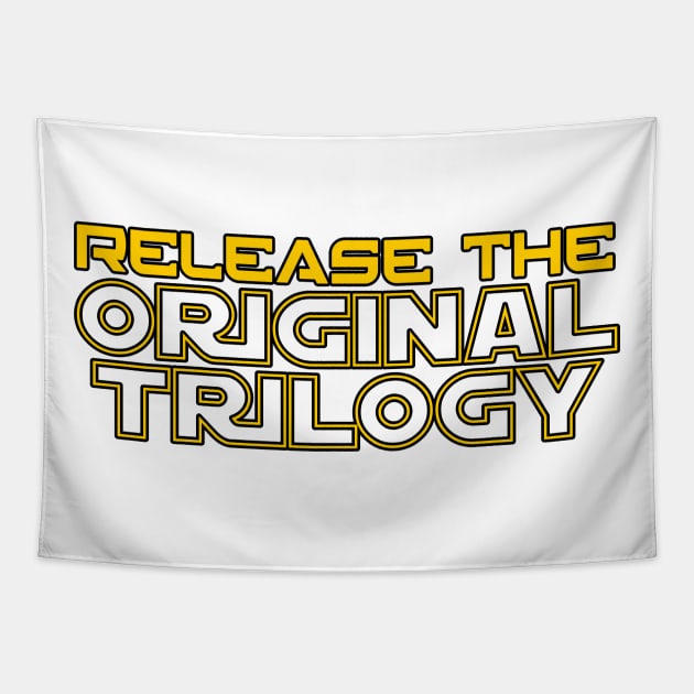Release The Original Trilogy - Outline Tapestry by doubleofive
