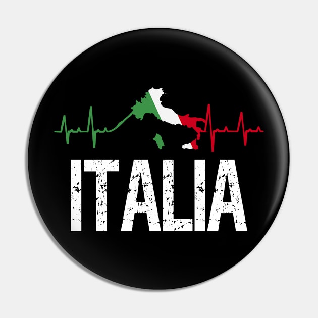 Italia Heartbeat Proud Italian Flag Italy 2021 Pin by Gtrx20