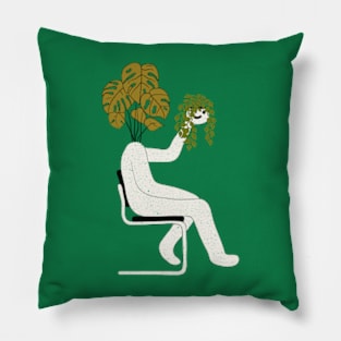 Plant Person Pillow