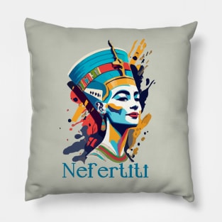 Nefertiti's Hilarious Highness Pillow