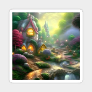 Fairy Village Magnet