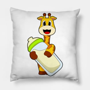 Giraffe Baby bottle Milk Pillow