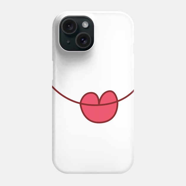 FUNNY FACE MASK Phone Case by PIIZ