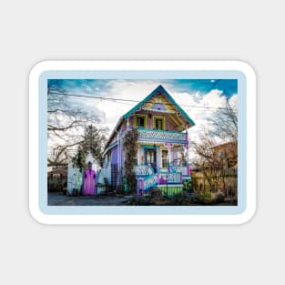 Victorian Gingerbread Cottages 2 Magnet