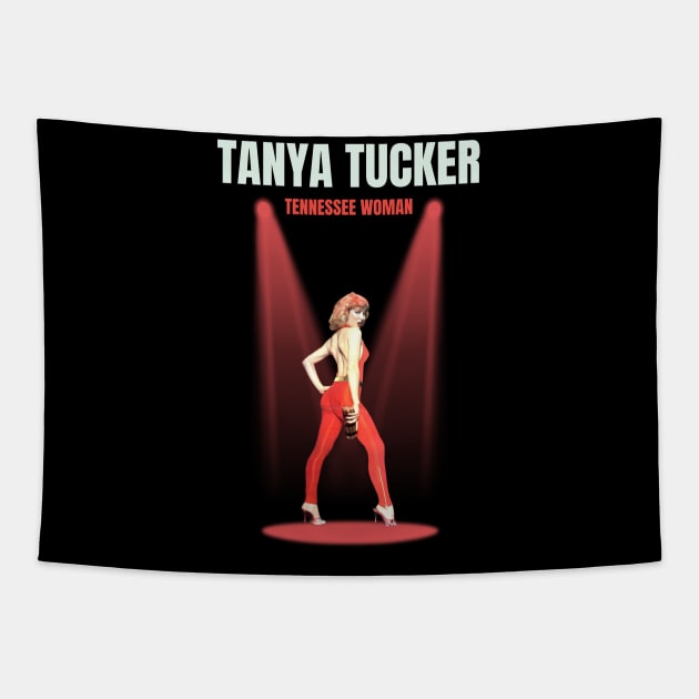 Tanya Trucker - Tennessee Woman Tapestry by Jancuk Relepboys