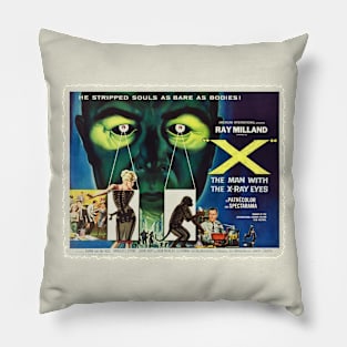 The Man with the X-Ray eyes Pillow