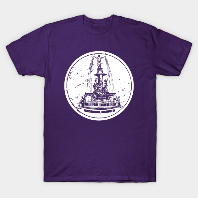 Discover Fountain Square Cincinnati Ohio - Cincinnati - T-Shirt