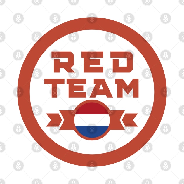 Cybersecurity Red Team Netherlands Gamification Badge CTF by FSEstyle