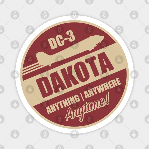 DC-3 Dakota Magnet by TCP