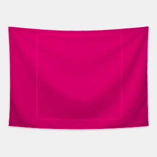 Minimalist Preppy  hibiscus color hot pink fuchsia Tapestry