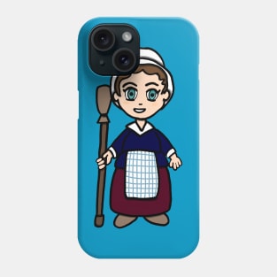 Chibi Molly Pitcher - Small Design Phone Case