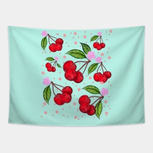 Cherries Tapestry