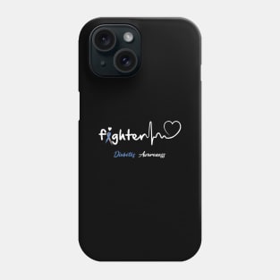 Fighter Diabetes Awareness T1D Gift Phone Case