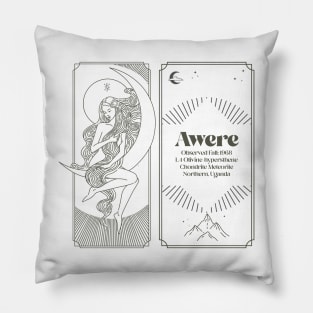 Meteorite Collector "Observed Fall: Awere" Meteorite Pillow