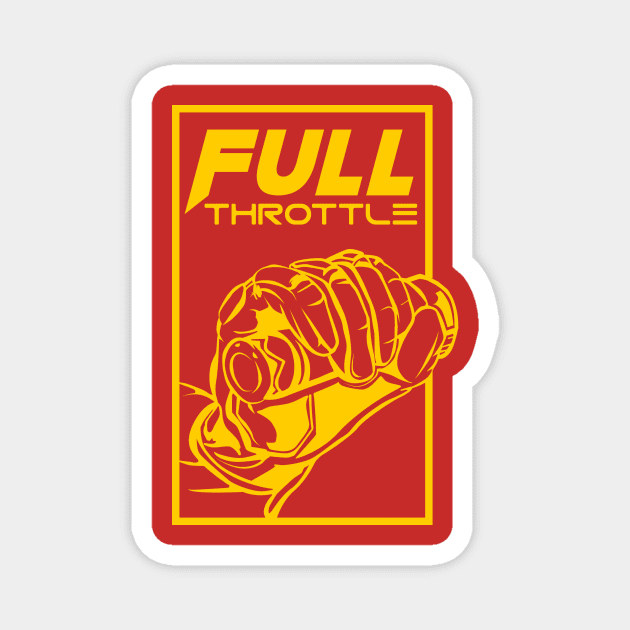 Max Wrist - Full Throttle Magnet by Carlito