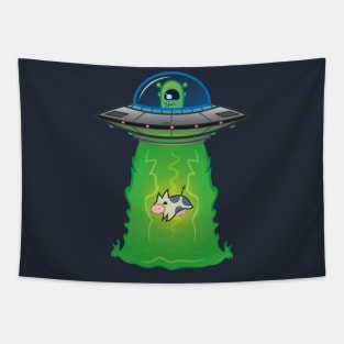 UFO Abduction Tapestry