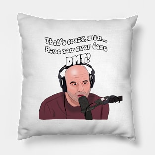 Joe Rogan DMT Meme Pillow