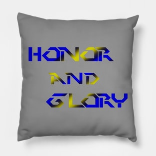 Honor and Glory Pillow