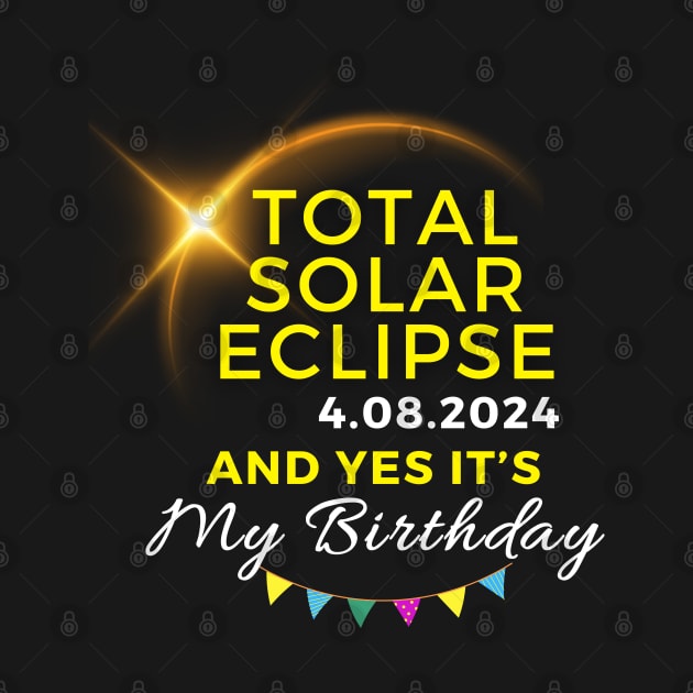 IT'S MY ECLIPSE BIRTHAY APRIL 8, 2024 by Lolane