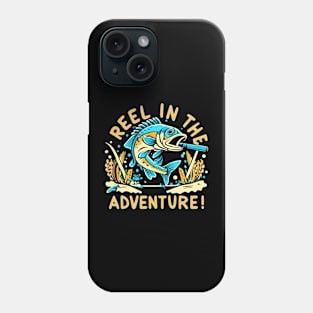 "Reel in the Adventure" – design Phone Case