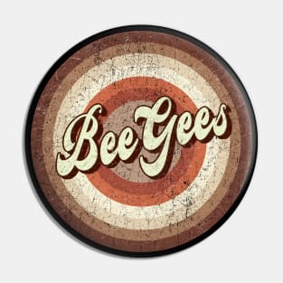 Vintage brown exclusive - bee gees Pin
