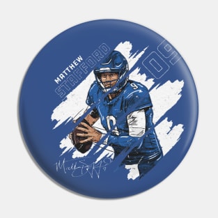 Matthew Stafford Los Angeles R Stripes Pin