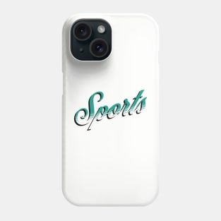 Sports(cursive) Phone Case