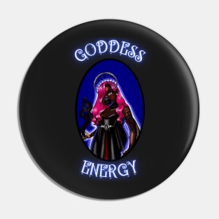 "Motor City Witches" Goddess Illustration- Sarai Pin