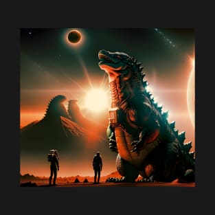 godzilla-is-on-mars T-Shirt