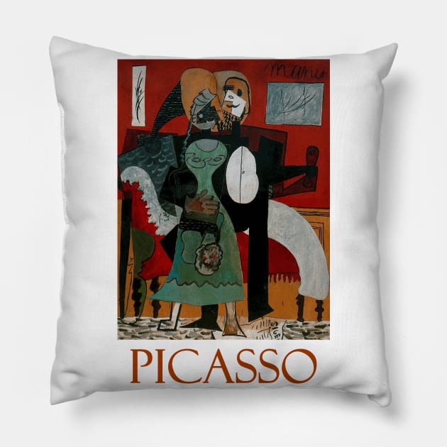 Bathers by Pablo Picasso Pillow by Naves