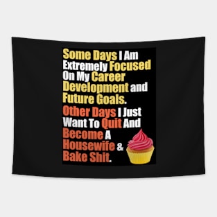 Career Woman's Quote Tapestry