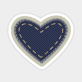 Blue Heart Magnet