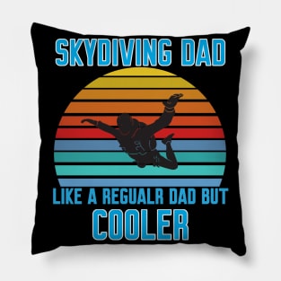 Funny Skydiving Dad Pillow