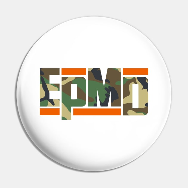 EPMD camo Pin by undergroundART
