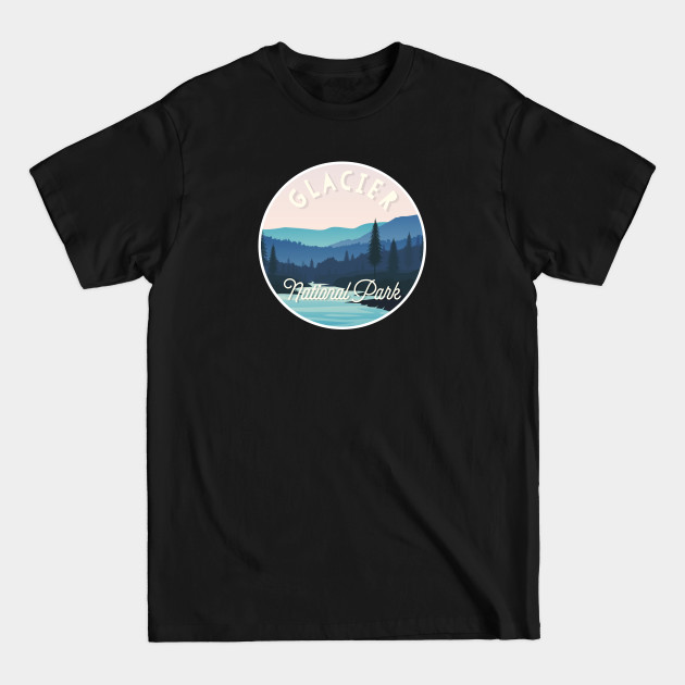 Discover Glacier National Park - Glacier National Park - T-Shirt