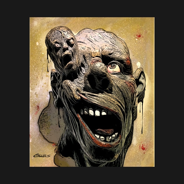 Original Zombie  "Infectee" Art Chris Conidis by ChrisConidis4Art