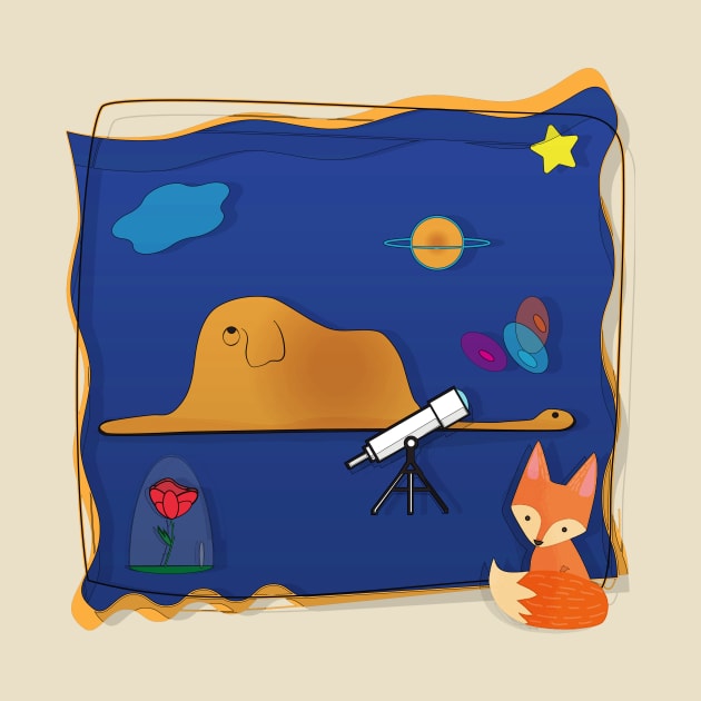 The Little Fox by Cosmic Girl