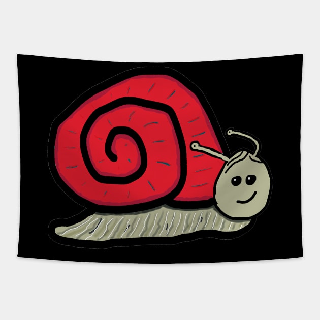 Snail Tapestry by Mark Ewbie